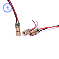 Générateur de points industriels collimatés, diode laser verte 520 nm 5 mW