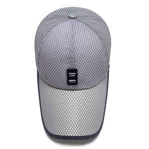 Summer Breathable Mesh Baseball Cap Adjustable Brim Sunshade For Adults Outdoor Use - Product Image 3