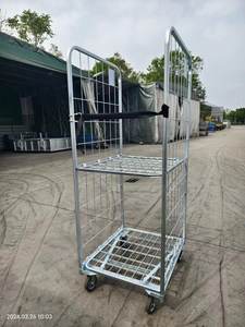 कारखाने थोक मूल्य भारी शुल्क कार बहु-उद्देश्य रसद पिंजरे ट्रॉली उच्च भार क्षमता के साथ - Product Image 5