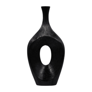 Vaso decorativo in ceramica con taglio aperto per l'arredamento del soggiorno, camera da letto, ufficio, scrivania, tavolo - Product Image 1