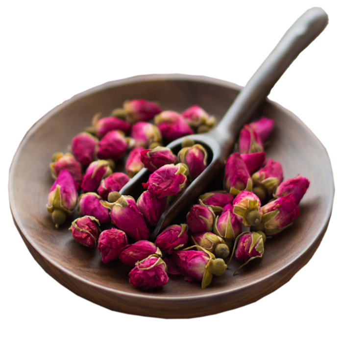 Здоровый чай для похудения, органический травяной чай с розой, сушеный чай с розовыми бутонами, натуральный розовый чай