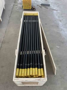 채석장 광산 폭발 구멍 7 11 12 도 육각 나사산 테이퍼 드릴링 장비 파이프 도구 카바이드 드릴로드에서 널리 사용 - Product Image 6