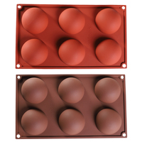 Vente en gros de moules en silicone pour chocolat, biscuits, muffins, cupcakes, cupcakes, fleurs cylindriques