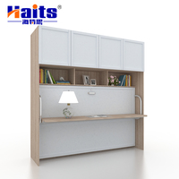 Lit mural personnalisé, lit caché, bureau, pliable, mur