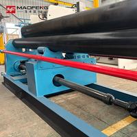 W11 Machine à rouler les plaques universelle à rouleaux supérieurs à 3 rouleaux