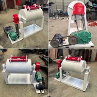 Mini broyeur à billes de laboratoire, conception compacte avec moteur 3KW, capacité de 120 kg, équipement de broyage pour la recherche et le développement
