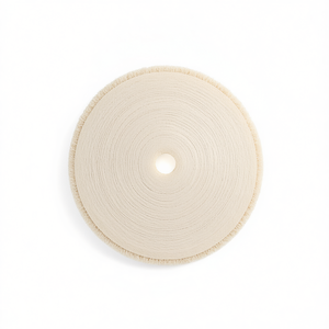 Disque de polissage Fervi en sisal et coton 100 mm pour le polissage et le nettoyage - Product Image 2