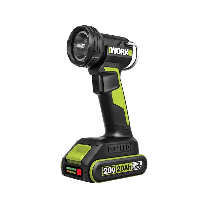 High Quality WU027 20V 20Ah Portable & Durable LED Lithium Work Light Massive Power to Charge Equipment