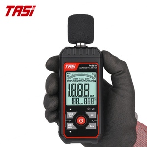 Tasi TA651B เครื่องวัดระดับเสียงและระดับเสียงระดับมืออาชีพ30-130dB ที่มีการวัดอุณหภูมิโดยรอบ LCD ความแม่นยำ0.1dB วัสดุ ABS - Product Image 5