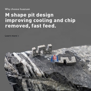 Huazuan M Shape Pit Thiết Kế Kim Cương Phân Đoạn Cho Lõi Khoan Bits Với Giá Cả Cạnh Tranh - Product Image 5
