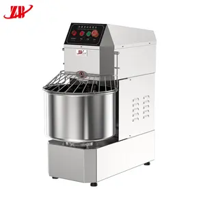 High Efficiency Double Speed Dough Mixer Double Action Macaroni Production Machinery With Gearbox Core Component For Food Shop