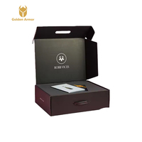 Boîte d'emballage de luxe auto-assemblable en papier synthétique avec pelliculage mat, conception personnalisée pour bijoux haut de gamme, parfums, cadeaux, logo de marque