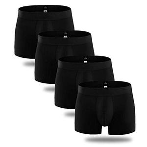 <span class=keywords><strong>Moda</strong></span> fresca biancheria intima nera personalizzata di <span class=keywords><strong>alta</strong></span> qualità biancheria intima modale per gli uomini boxer di base - Product Image 2