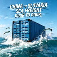 Transitaire Chine-Slovaquie par voie maritime avec service DDP taxes incluses et livraison de fret porte-à-porte