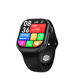 Высококачественные смарт-часы на Android с функцией мониторинга здоровья, водонепроницаемым резиновым ремешком, GPS, измерением частоты сердечных сокращений и уровня кислорода в крови. - Product Image 1