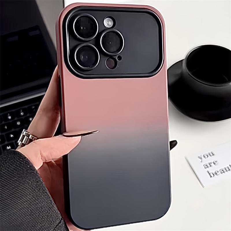 ไล่เฉดสีชมพูและดำ