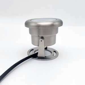 Projecteur LED submersible pour fontaine, certifié IP68 CE, étanche, éclairage paysager sous-marin, lumière de piscine RGB à intensité variable, en acier inoxydable pour fontaine de jardin - Product Image 5