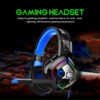Casque d'écoute de jeu avec lumière LED et son surround, prise 3.5mm et port USB, meilleur casque de jeu filaire pour pc