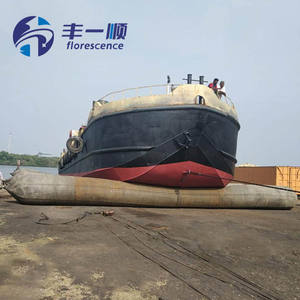 फ्लोरेसेंस टिकाऊ प्राकृतिक रबर फ्लोटिंग इंफ्लेटेबल एयरबैग जहाज डॉकिंग के लिए गुब्बारा समुद्री लॉन्च पोत - Product Image 1