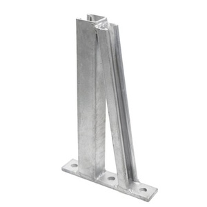 470mm Hot Dip Galvanized Carbon Steel U-Channel Cantilever <b>Brackets</b> Arm Wall Plate Welded Strut Profile ASTM Standard for - Product Image 1