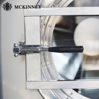 Lave-linge industriel commercial automatique avec corps en acier inoxydable et nettoyage à l'eau chaude