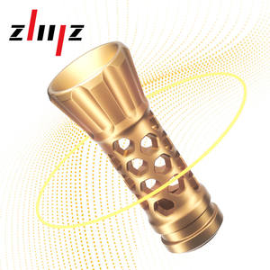 Poignées <span class=keywords><strong>de</strong></span> moulinet <span class=keywords><strong>de</strong></span> pêche en métal à trous en nid d'abeille ZLIILZ, compatibles avec Daiwa, Shimano - Product Image 3