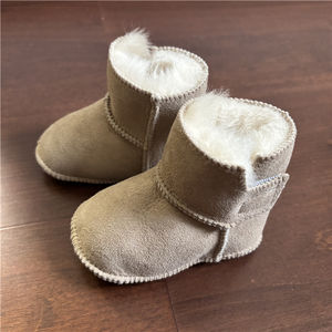 Zapatitos <span class=keywords><strong>de</strong></span> Bebé <span class=keywords><strong>de</strong></span> Lana <span class=keywords><strong>de</strong></span> Felpa - Product Image 3