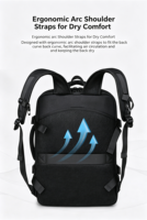 Mochila Personalizada para Portátil Multifuncional para Viajes y Viajeros, Mochila Casual con Logotipo Personalizado, Fabricación en China