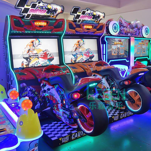 Máquina de Juegos de Arcade Electrónica con Simulador de Motocicleta, Operada con Monedas, para Entretenimiento en Interiores, Juego de Carreras Dinámico - Product Image 5