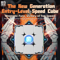 Nouvelle mise à niveau MOYU Meilong 3M V2 Cube magnétique en tissu magique, cube de vitesse magnétique 3*3, puzzle de vitesse professionnel
