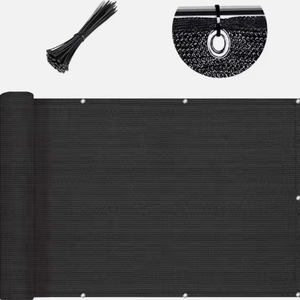 Nhiệm vụ nặng nề màn hình riêng tư 4 'x 50' hàng rào che bóng với nhôm grommets - Product Image 3