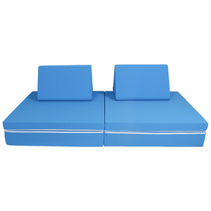 Coussins de canapé modulaires pour enfants, bleu ciel, en fibre de polyester, à partir de 3 ans, pour salon, chambre, balcon, canapés pour enfants - Product Image 1