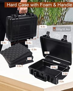 Estuche de transporte portátil de PU y EVA personalizado por el fabricante, impermeable, con asa y cremallera, para herramientas, de espuma, muestra gratuita - Product Image 2