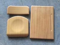 Plateau de bureau scolaire moderne et confortable en contreplaqué ignifuge avec plateau en bois pour atelier et entrepôt