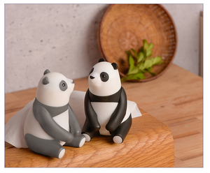 Panda d'intérieur, cadeau d'affaires pour enfants, accessoires pour la maison - Product Image 3