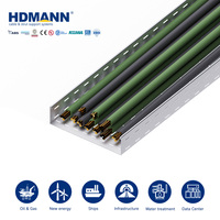 Hdmann 400mm - Goulotte de câblage perforée en acier électrogalvanisé à montage en surface pour la gestion des câbles aériens des centres de données