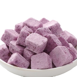 Cubos de Yogur Liofilizado, Bocaditos de Yogur Probiótico FD, Snack Saludable Crujiente de Frutas Mixtas, Bocaditos de Yogur FD Premium Mixtos a Granel - Product Image 3