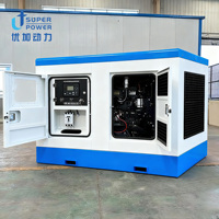 Générateur diesel silencieux triphasé 100 kVA 125 kVA, moteur à faible bruit, tension stabilisée, qualité industrielle, certification ISO/CE, ATS