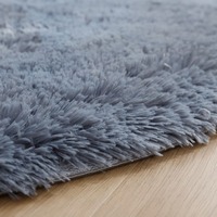 Tapis d'intérieur moelleux de luxe, doux, épais, confortable, en fourrure, pour salon, chambre à coucher
