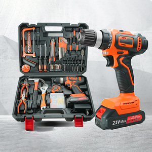 102 Uds DIY proyectos en el hogar Juego <span class=keywords><strong>de</strong></span> destornilladores eléctricos multifuncionales taladro <span class=keywords><strong>de</strong></span> mano interfaz <span class=keywords><strong>de</strong></span> carga directa OEM estuche rígido - Product Image 2