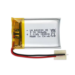 미니 리포 리튬 배터리 3.7V 리튬 이온 062030 300Mah 320Mah 폴리머 리튬 이온 배터리 3.7V 602030 - Product Image 3