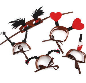 Diadema con disfraz para mascotas, divertida peluca para gatos y perros, accesorios lindos para el cabello para cosplay, para fiestas <span class=keywords><strong>de</strong></span> Halloween y accesorios para fotos. - Product Image 3