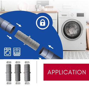 Junta de drenaje para lavadora de tubos compuestos 25x25 - Product Image 3