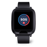 Reloj con Alarma y Localizador para Trabajadores Solitarios, Detección de Caídas, Llamada SOS, Reloj GPS 4G para Seguridad y Salud de Personas Mayores