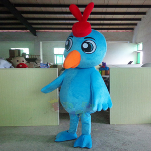 Disfraz de <span class=keywords><strong>Mascota</strong></span> Personalizado de Pájaro Azul para Adultos, Traje de <span class=keywords><strong>Paloma</strong></span> de Dibujos Animados con Cabeza de Espuma EVA y Cuerpo de Peluche, para Fiestas de Halloween, Eventos Escolares y Promoción de Marca - Product Image 3