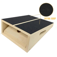 Wavar W05407 Plateforme inclinée pour l'entraînement et l'étirement des jambes, étireur de mollets avec conception extensible pour le sport 42x31.5x15.5cm