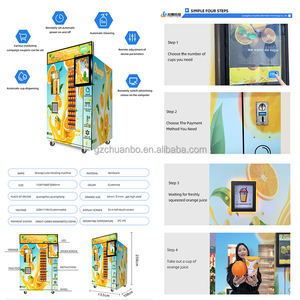 Distributore Automatico di <span class=keywords><strong>Succo</strong></span> d'<span class=keywords><strong>Arancia</strong></span> Fresco Congelato con Pagamento con Carta di Credito, Produzione ODM/OEM per Uso Commerciale - Product Image 6
