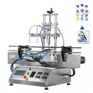 Long Service Life Automatic Table Bottle Filling <b>Machine</b> Economic Price Liquid Beverage <b>Juice</b> Filler - Product Image 1