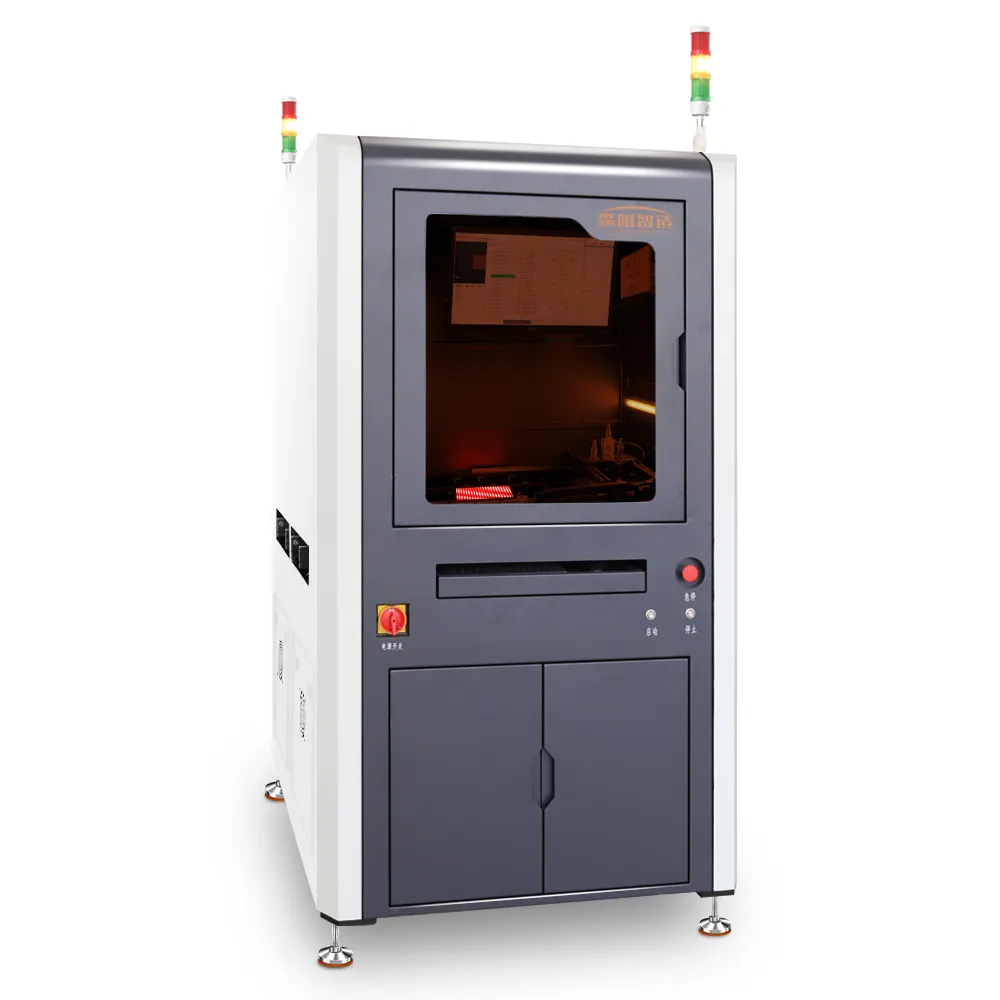 Máquina de inspección AOI de alta precisión adecuada para líneas de producción SMT