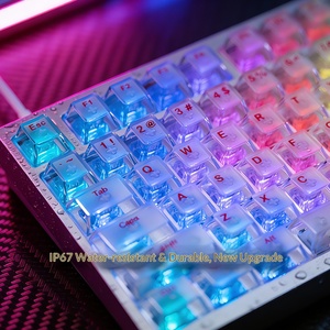 <span class=keywords><strong>Clavier</strong></span> de jeu magnétique IROK MG75 V2 avec interrupteurs à effet Hall, taux de polling 8K, déclenchement rapide, joint 0,1 mm, RGB filaire pour jeux FPS - Product Image 6